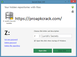 free for mac instal Secret Disk Professional 2023.04