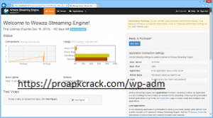 Wowza Streaming Engine 4.8.12 Crack