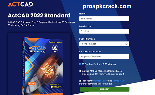 ActCAD Professional 10.0.1447 Crack 
