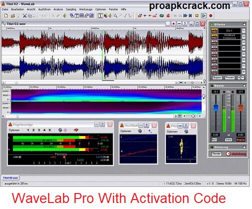WaveLab Pro 11 Crack