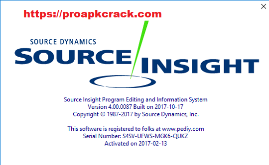 Source Insight 4.00.0124 Crack