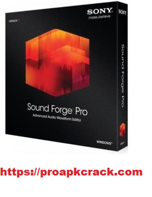 SOUND FORGE Pro 16.0.0.106 Crack