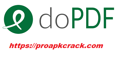 doPDF 11.0 Crack 